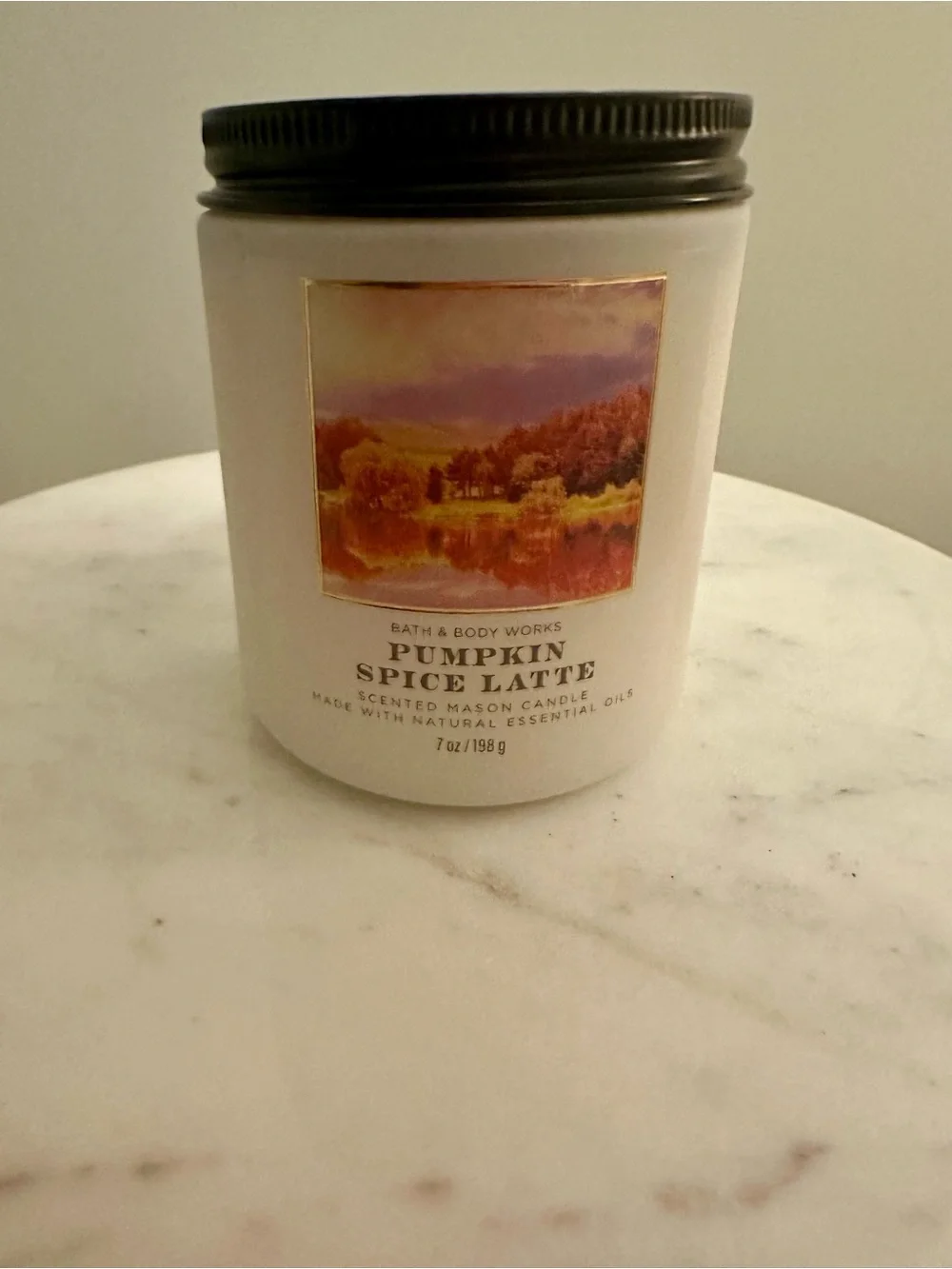 Bath & Body Works Pumpkin Spice Latte Single Wick Candle LIMITED EDITION NEW